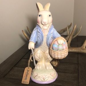 Jim Shore Easter Bunny with Basket
